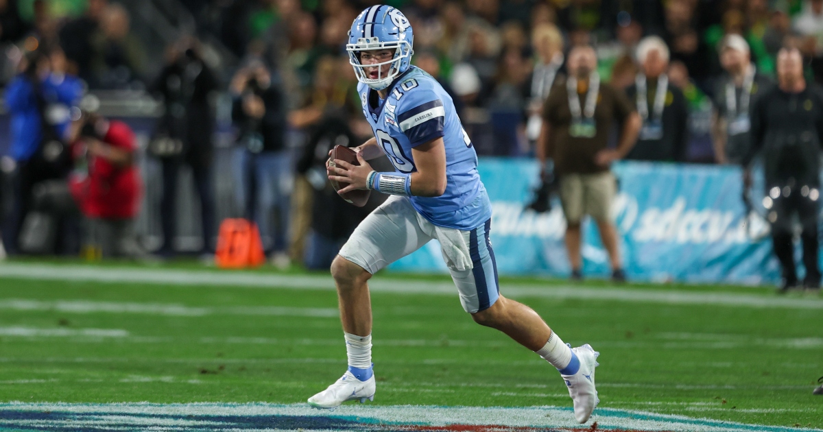 Chip Lindsey evaluates Drake Maye's natural leadership ability - On3