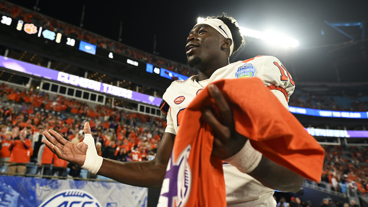 Clemson WR Joseph Ngata signs deal following NFL Draft - On3