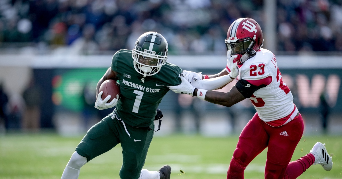 Michigan State's Jayden Reed selected by Green Bay Packers in 2nd Round of NFL  Draft