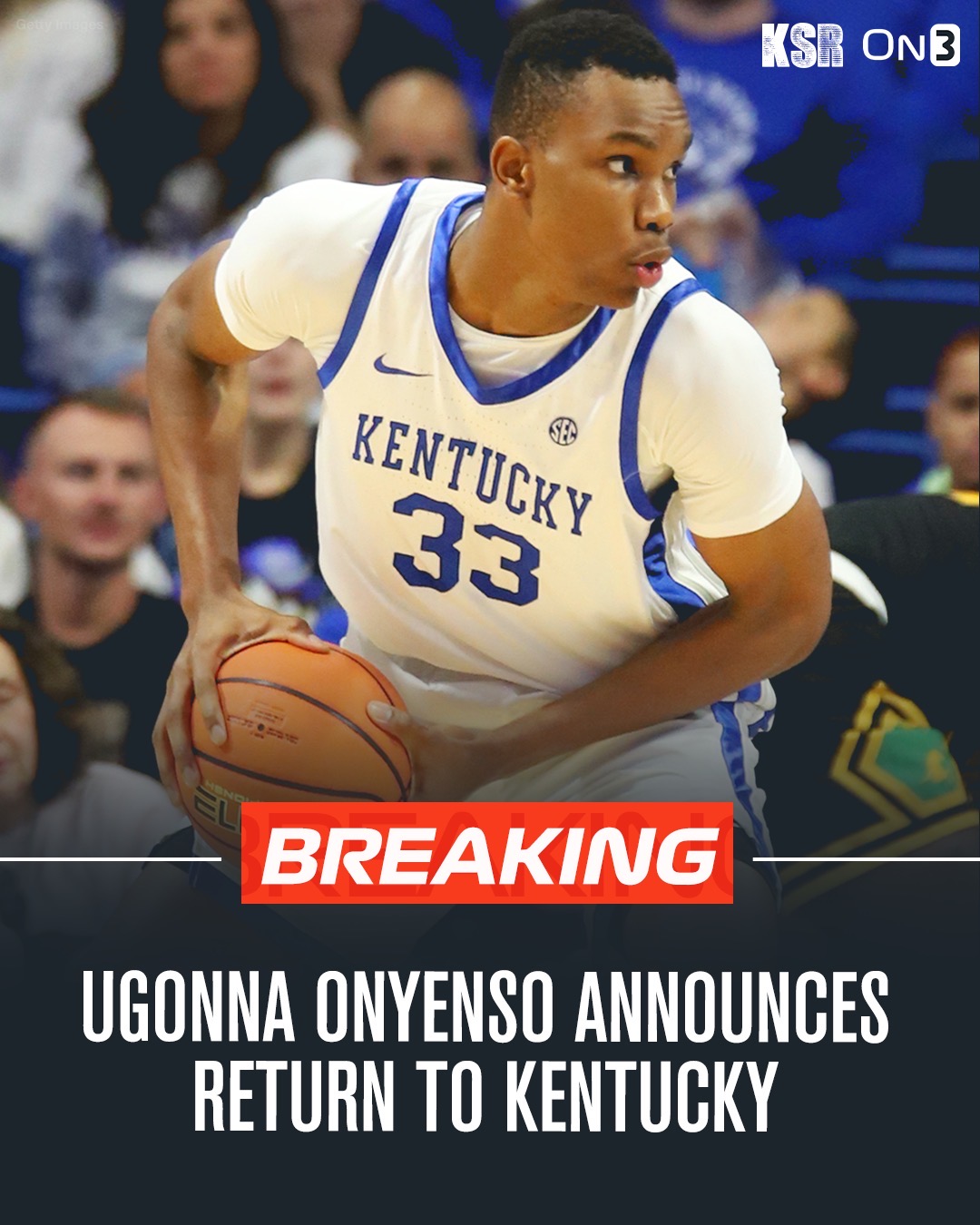 BREAKING: Ugonna Onyenso announces return to Kentucky - On3