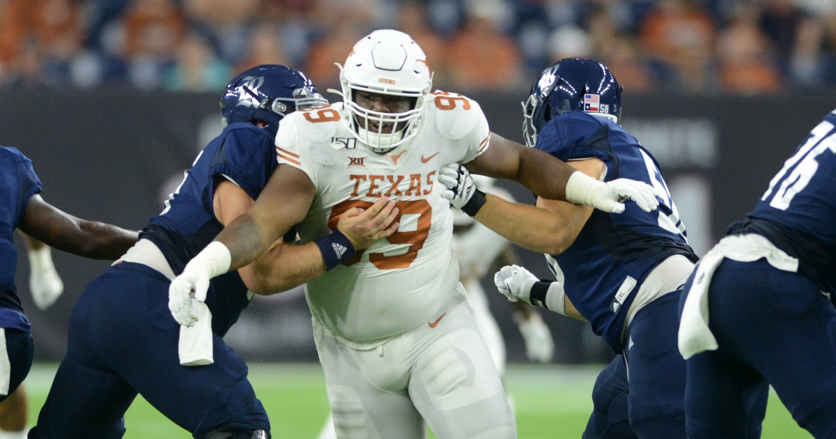 Keondre Coburn, Texas defensive lineman, drafted by Kansas City Chiefs