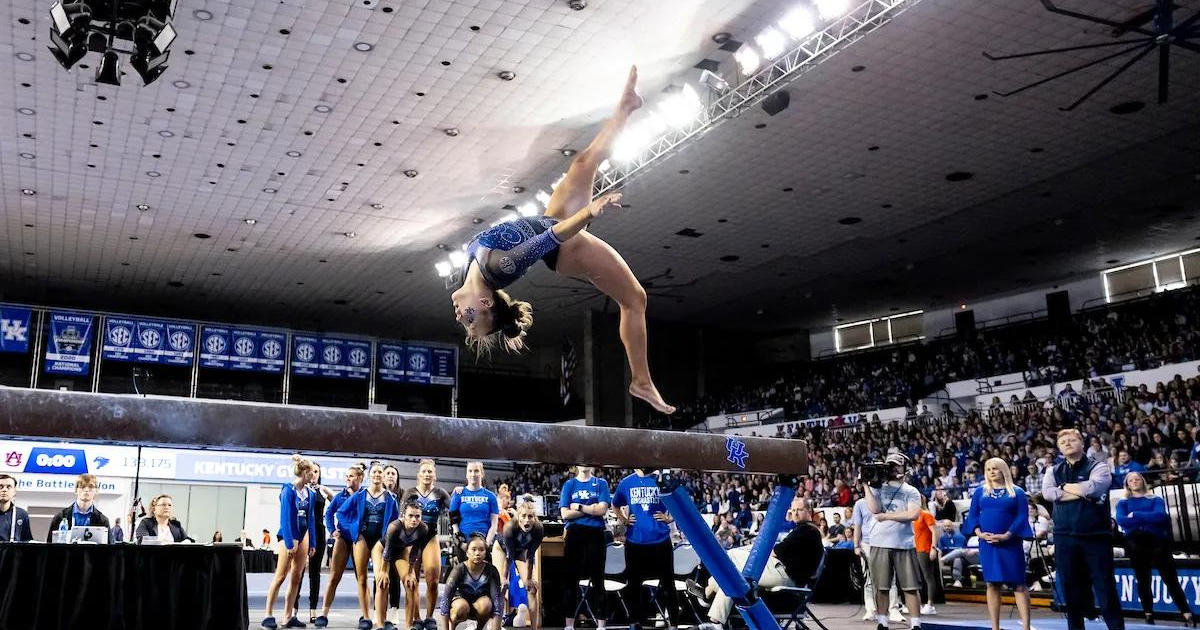 No. 9 Kentucky Gymnastics Falls Short at National Championships