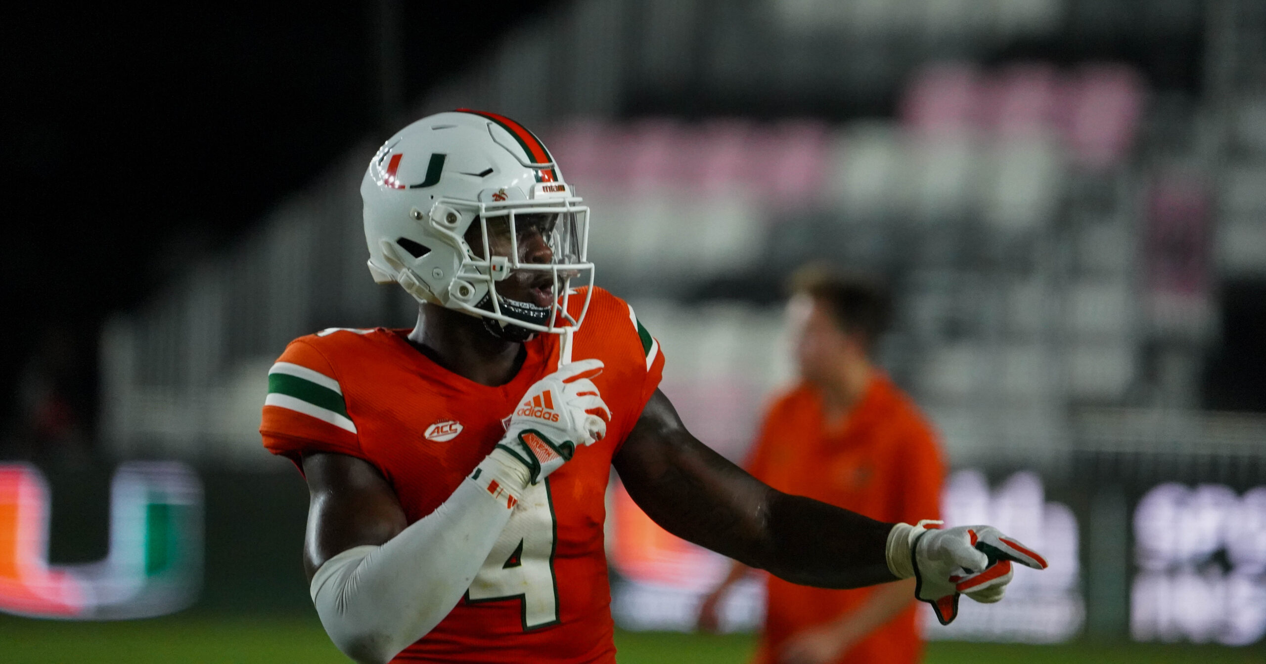 Miami WR Colbie Young shares thoughts after Monday drills