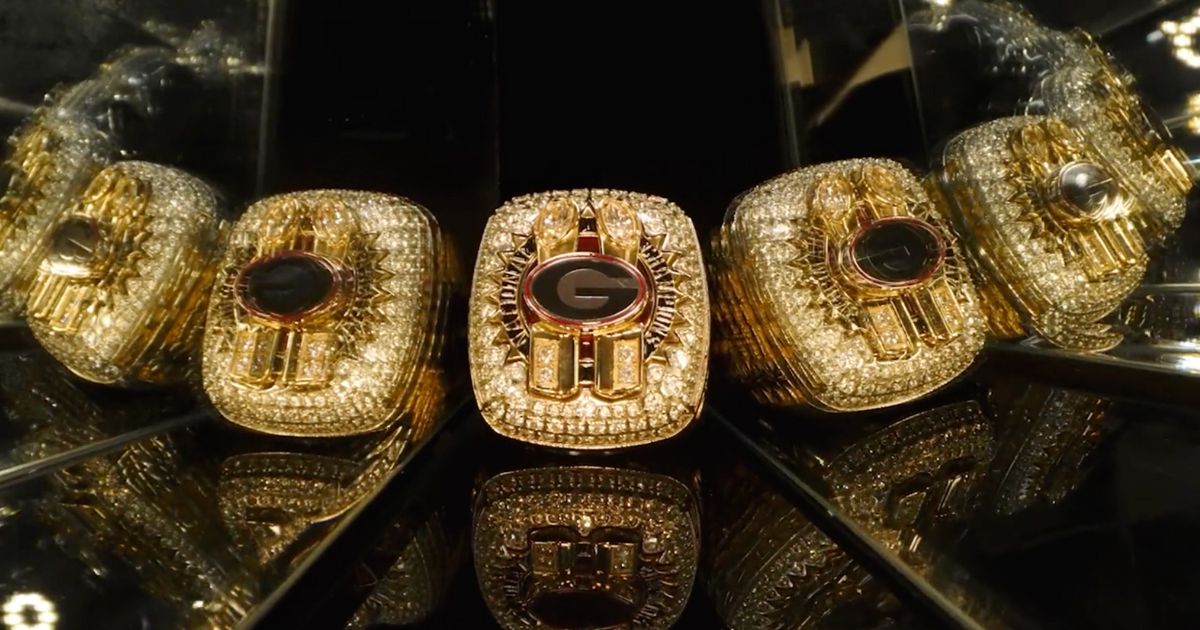 LOOK: Georgia Football reveals National Championship rings