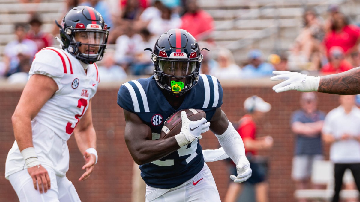 Ole Miss running back Ulysses Bentley IV is ready to make his move in 2023