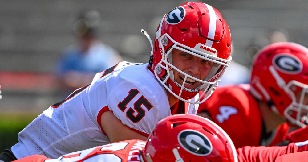 Kirby Smart explains separators for Carson Beck as starting quarterback