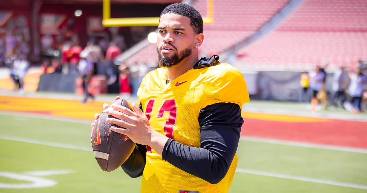 What We Learned About The USC Quarterback Position This Spring - On3