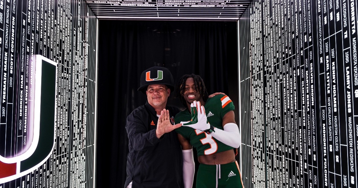 Dylan Day “110 percent” with Miami Hurricanes off his official visit, will enroll in December: “The visit went great”