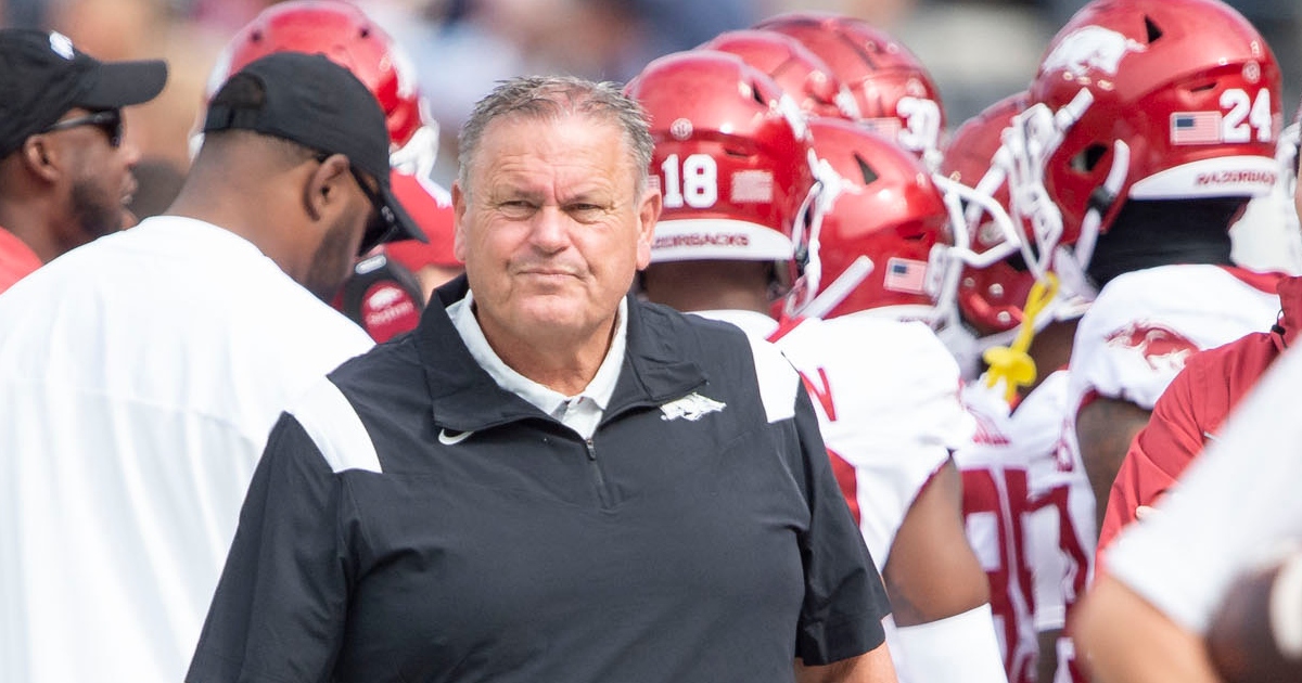 Sam Pittman shares how Arkansas will handle transfer portal window On3