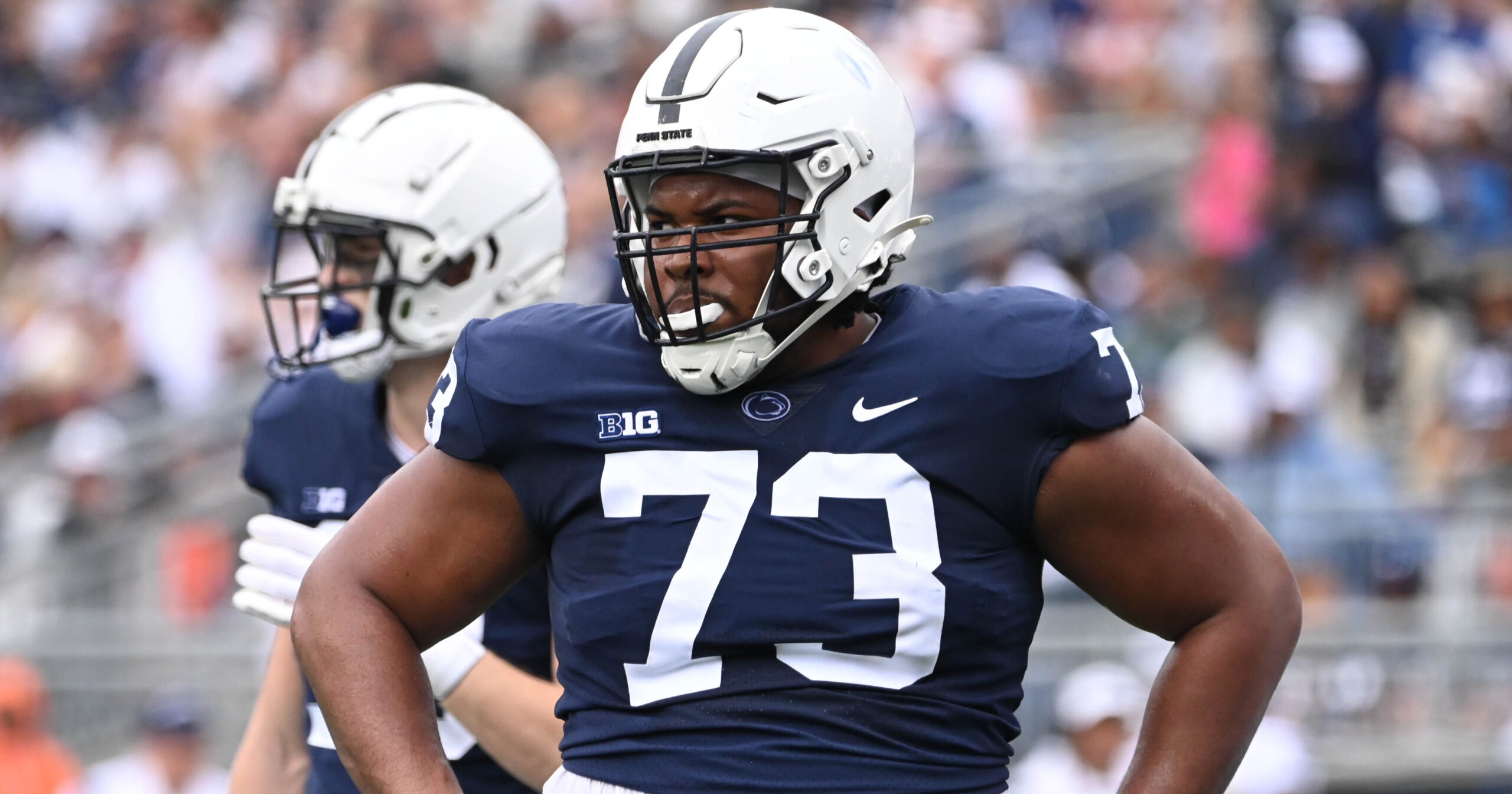 Offensive lineman Caedan Wallace