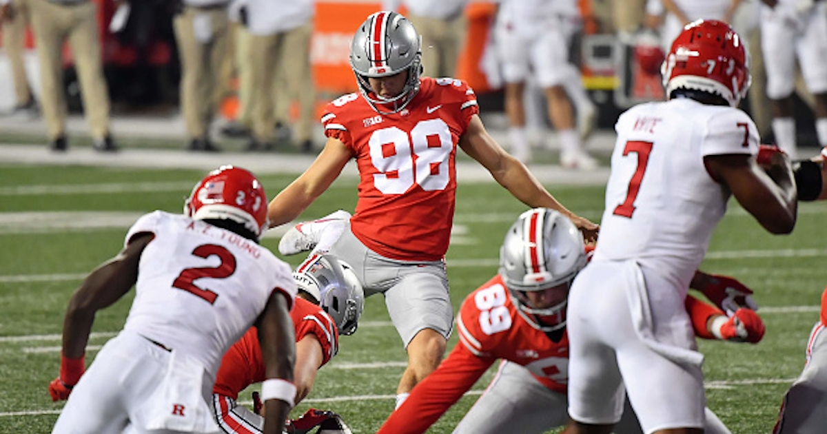 Ohio State kicker Jake Seibert enters NCAA transfer portal