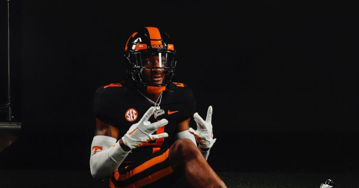 Four-star WR commit JJ Harrell enjoys returning ‘home’ with latest visit to Tennessee