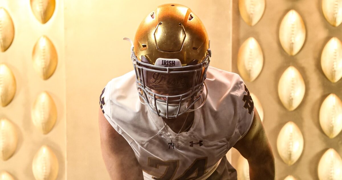 2024 offensive lineman Styles Prescod commits to Notre Dame