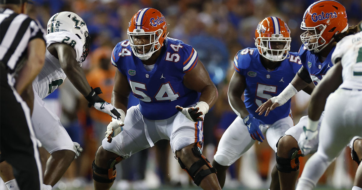 Lions 2023 NFL draft prospect: O'Cyrus Torrence, OG, Florida