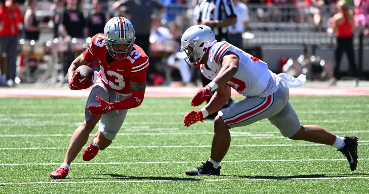 Ohio State How does spring game attendance compare?