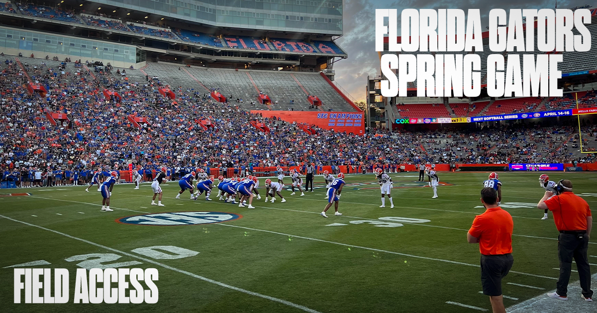 Field Access Sideline takeaways from Florida Gators spring game