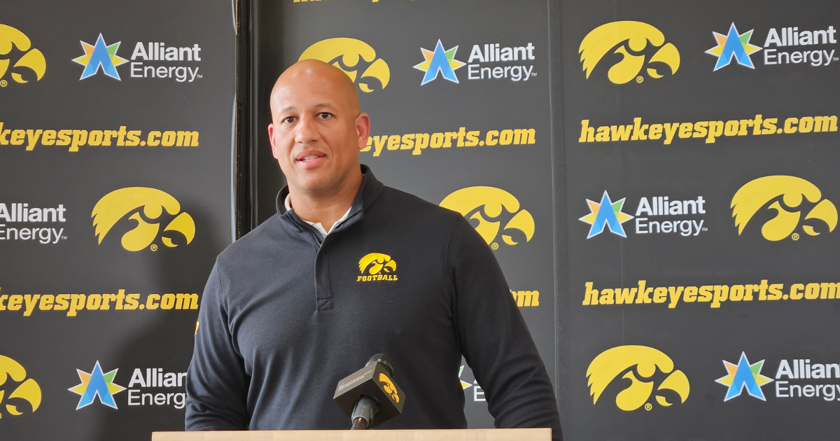 Kirk Ferentz announces LeVar Woods leaving Iowa to join Pat Fitzgerald’s Michigan State staff