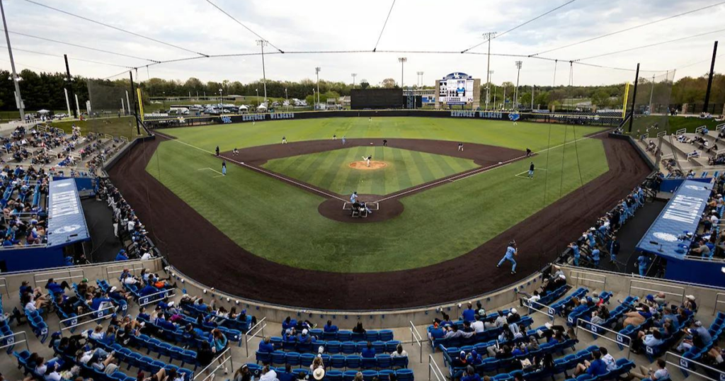 A wide view of Kentucky Proud Park