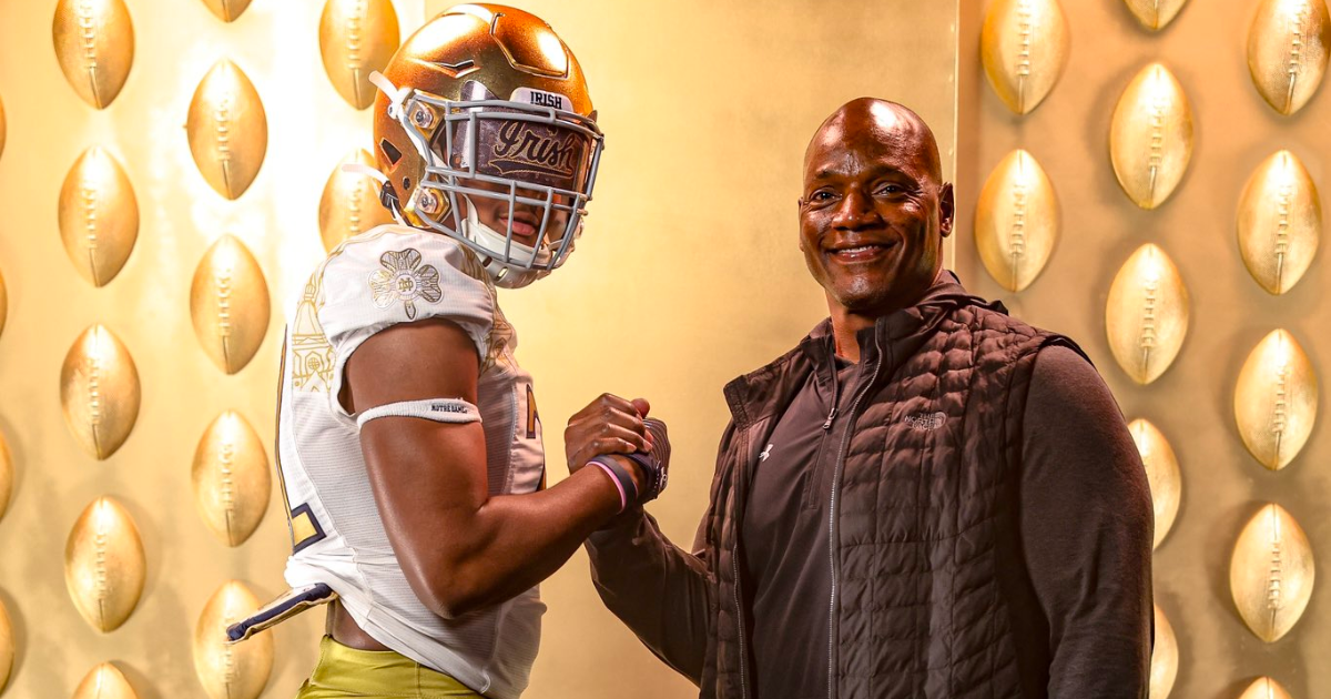 Bryant Young Officially Joins Notre Dame Staff //