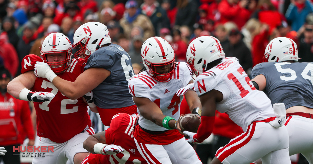 Four takeaways from Nebraska football's spring game