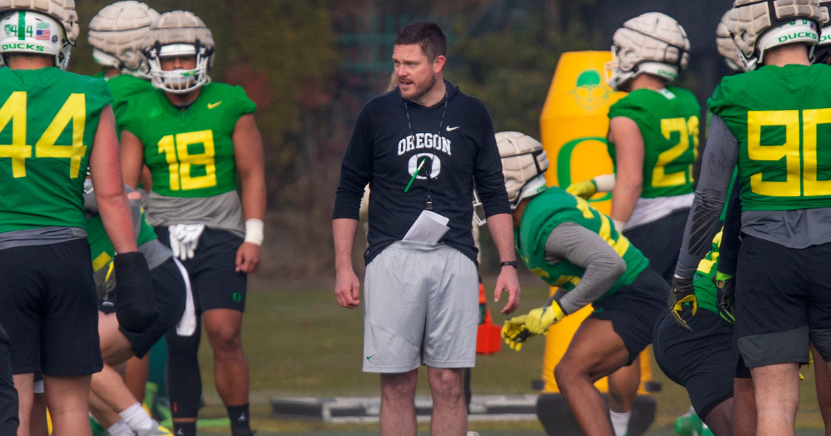 Key quotes from Dan Lanning following Oregon’s first fall practice, with context