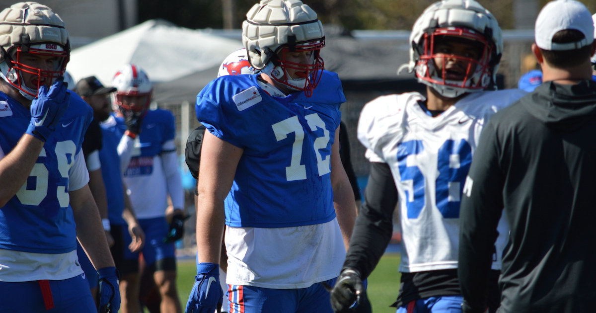 SMU OL Rhett Larson enters NCAA Transfer Portal