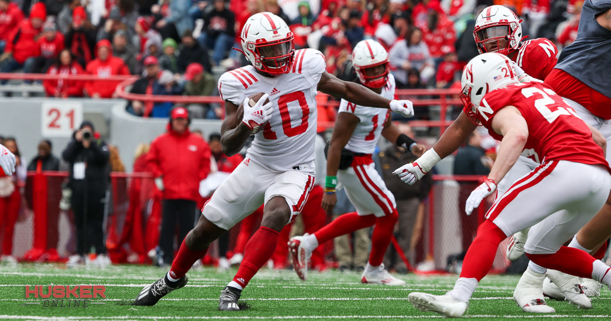 Nebraska Spring Look Back: Running Back Gabe Ervin Impresses