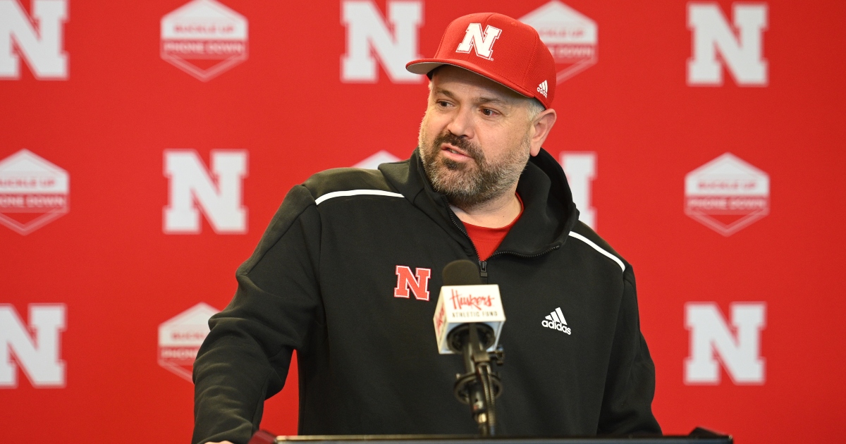 Matt Rhule reacts to having Frank Solich involved with first spring game at Nebraska