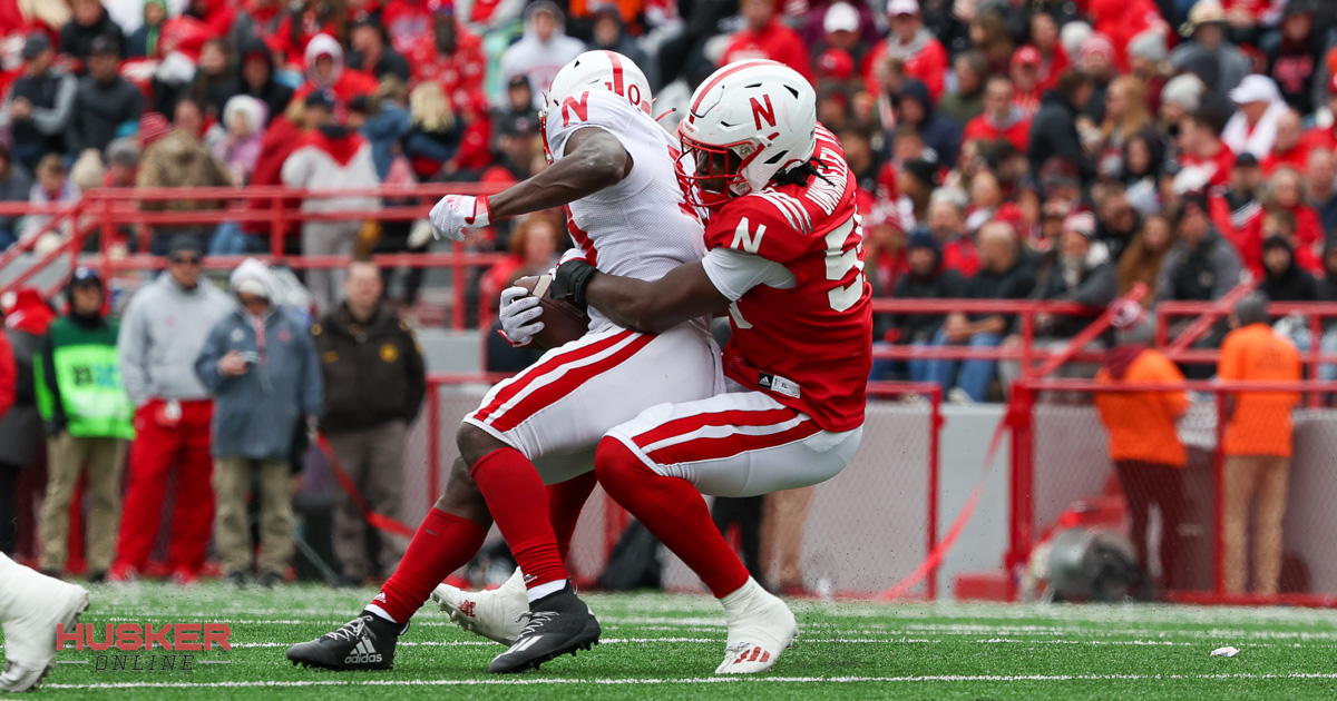 DE Duo Lenhardt, Umanmielen Impress In Nebraska's Spring Game