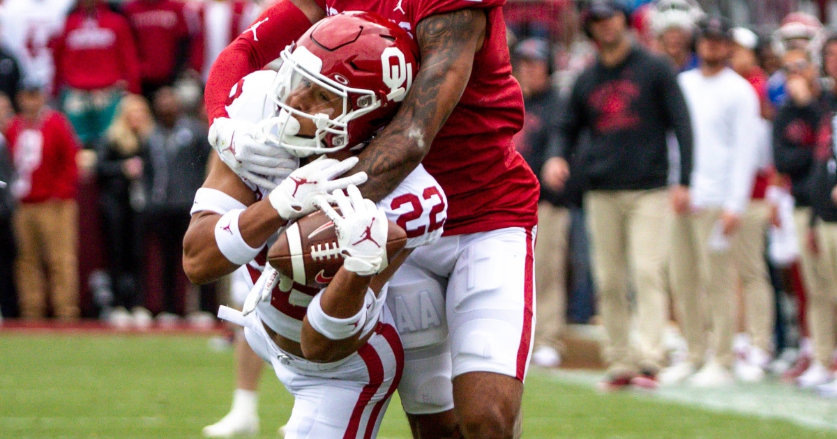 Peyton Bowen explains how he overcame nerves in Oklahoma spring game