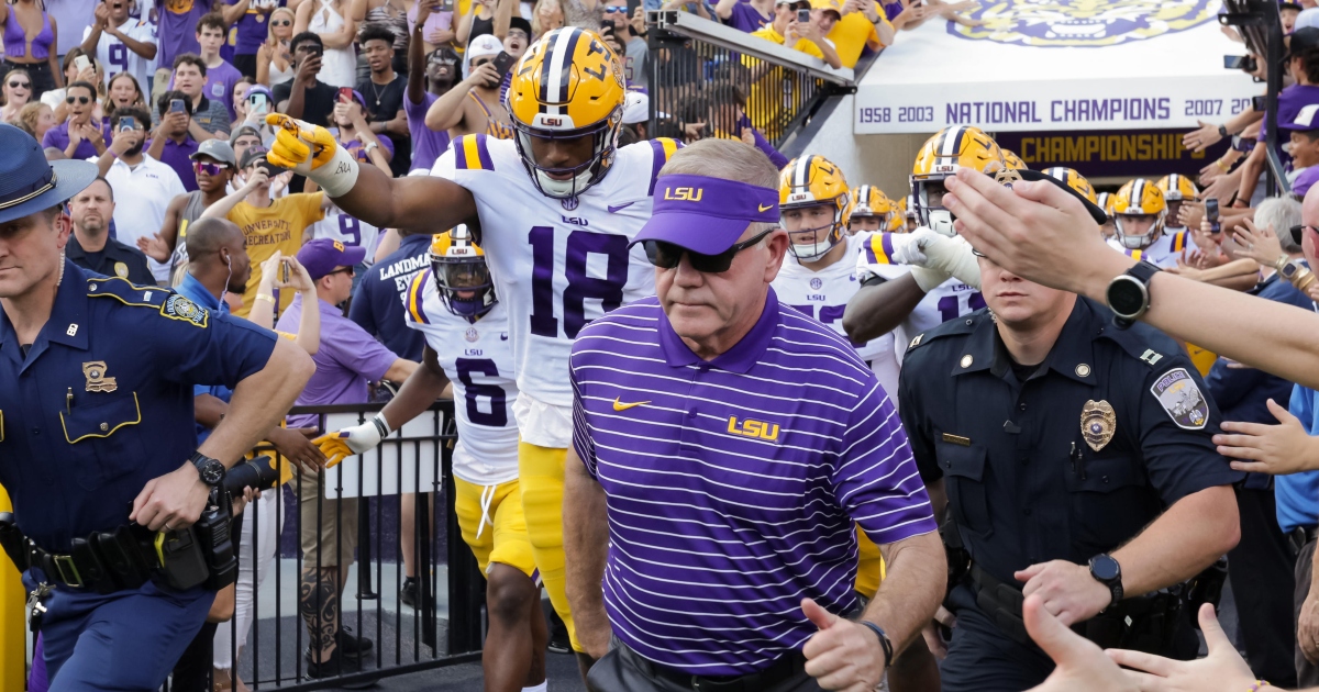 Brian Kelly announces who will wear No. 7, No. 18 jersey for LSU in 2023 -  On3