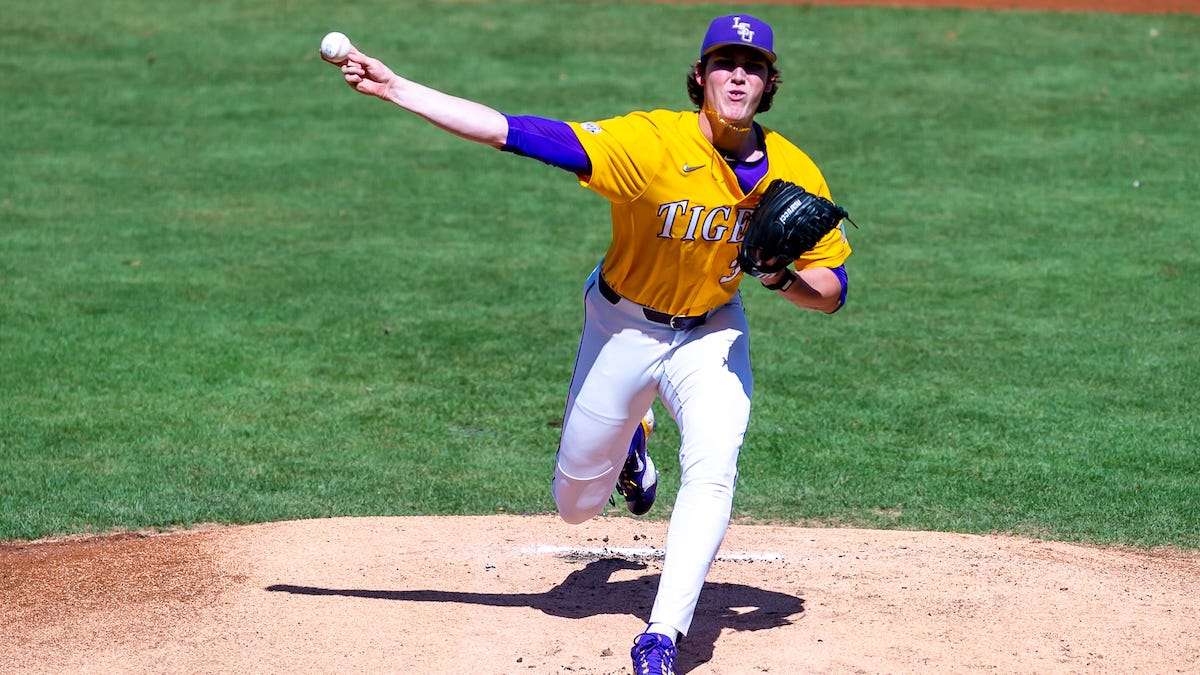 LSU pitcher Chase Shores out for season with UCL tear