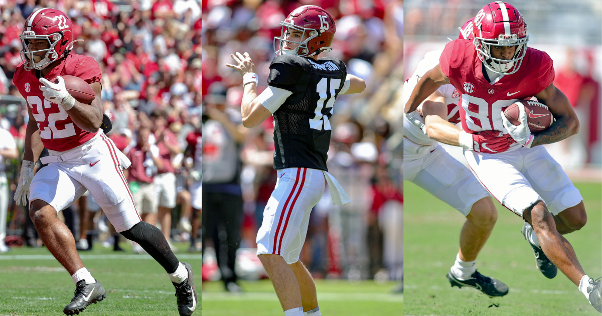 Post-spring Depth Chart Projections For Alabama's Offensive Skill Positions