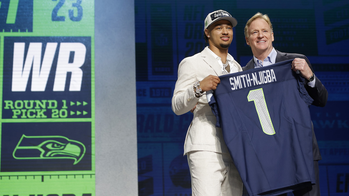 Seahawks WR Jaxon Smith-Njigba is 'come-through guy' Geno Smith will love