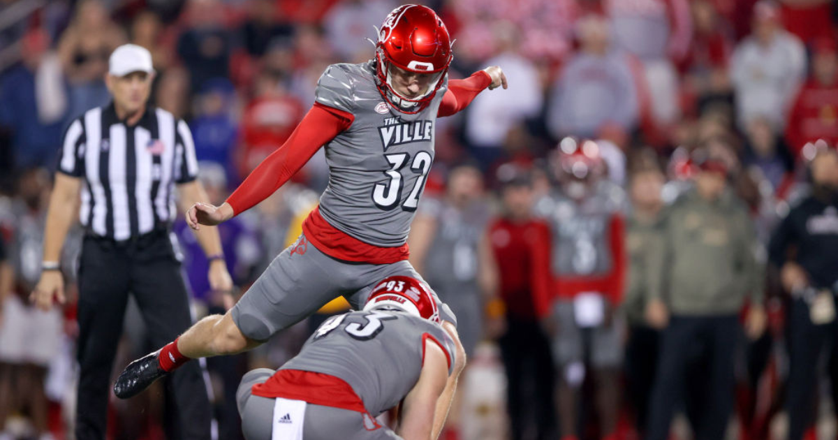 Michigan lands Louisville kicker James Turner via Transfer Portal