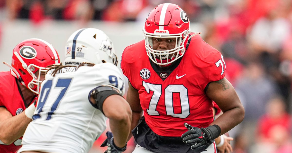 Former Georgia lineman Warren McClendon begins NFL career with Rams