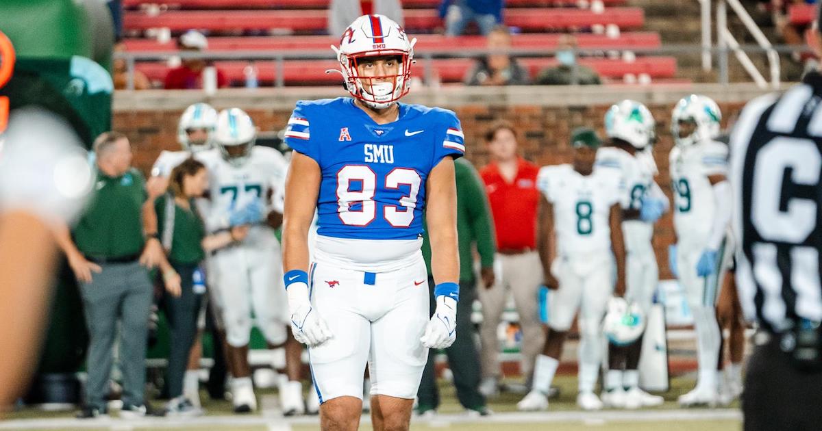 SMU TE Simon Gonzalez enters NCAA Transfer Portal