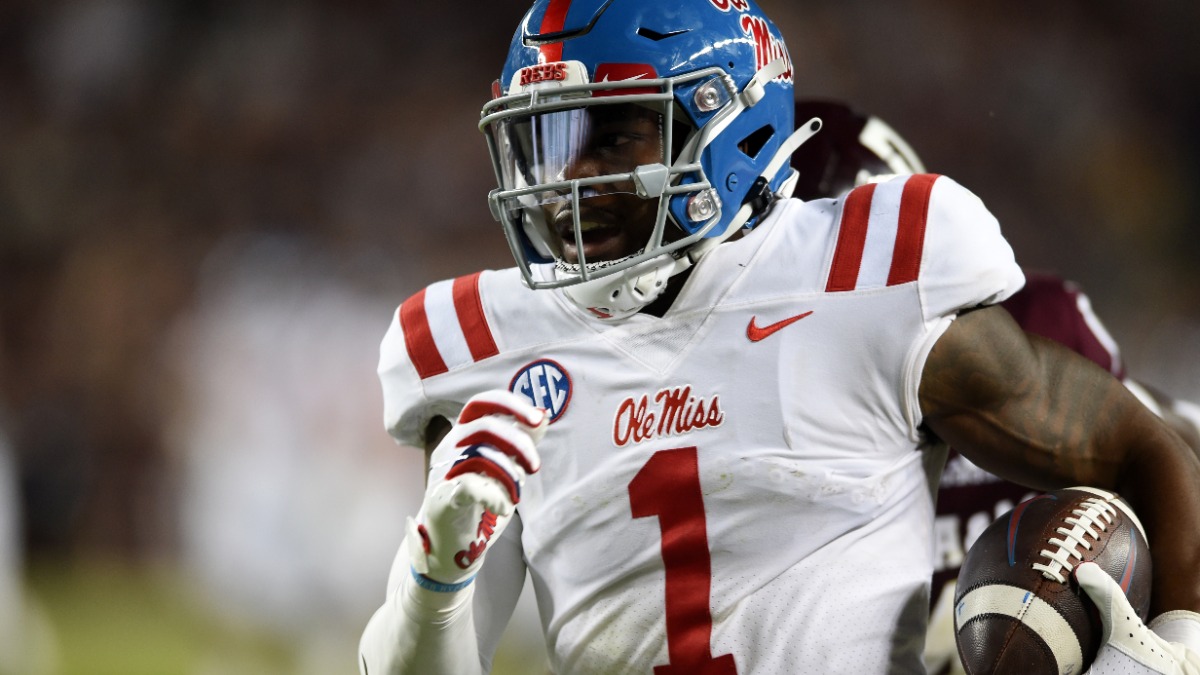 Rebels' Metcalf makes strong case for being best receiver in NFL Draft