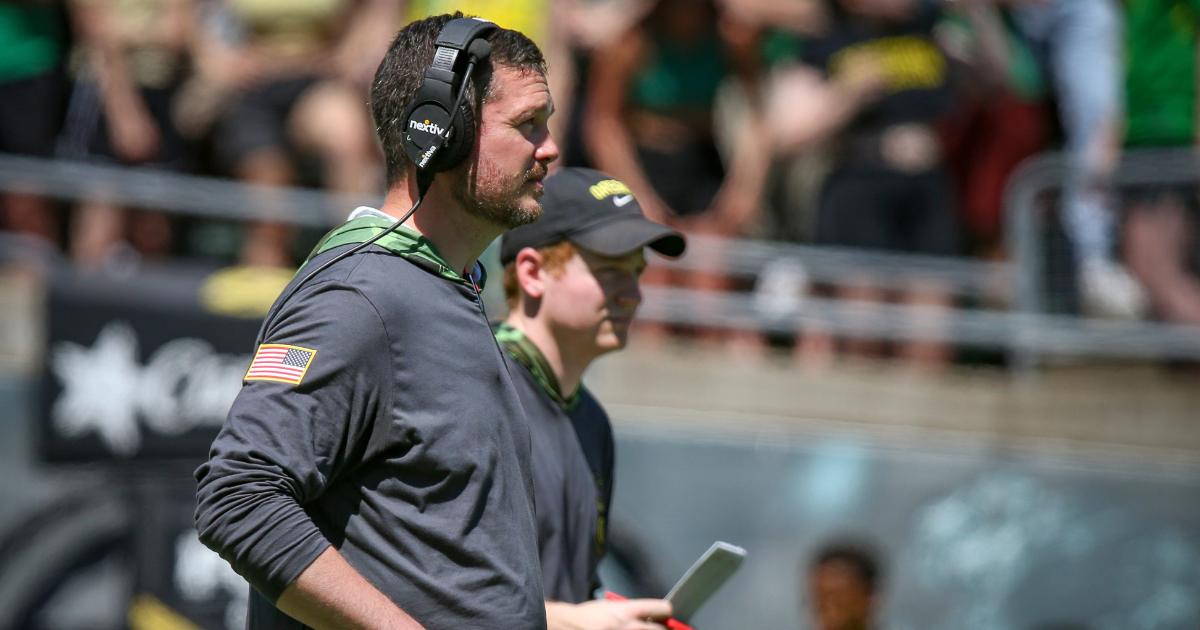 Key quotes from Dan Lanning following Oregon’s spring game, with context