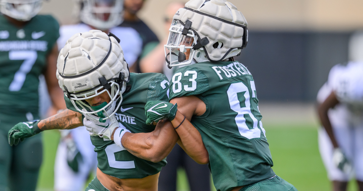 ANALYSIS: Cupboard isn’t bare at WR, but Michigan State has no replacement for Coleman