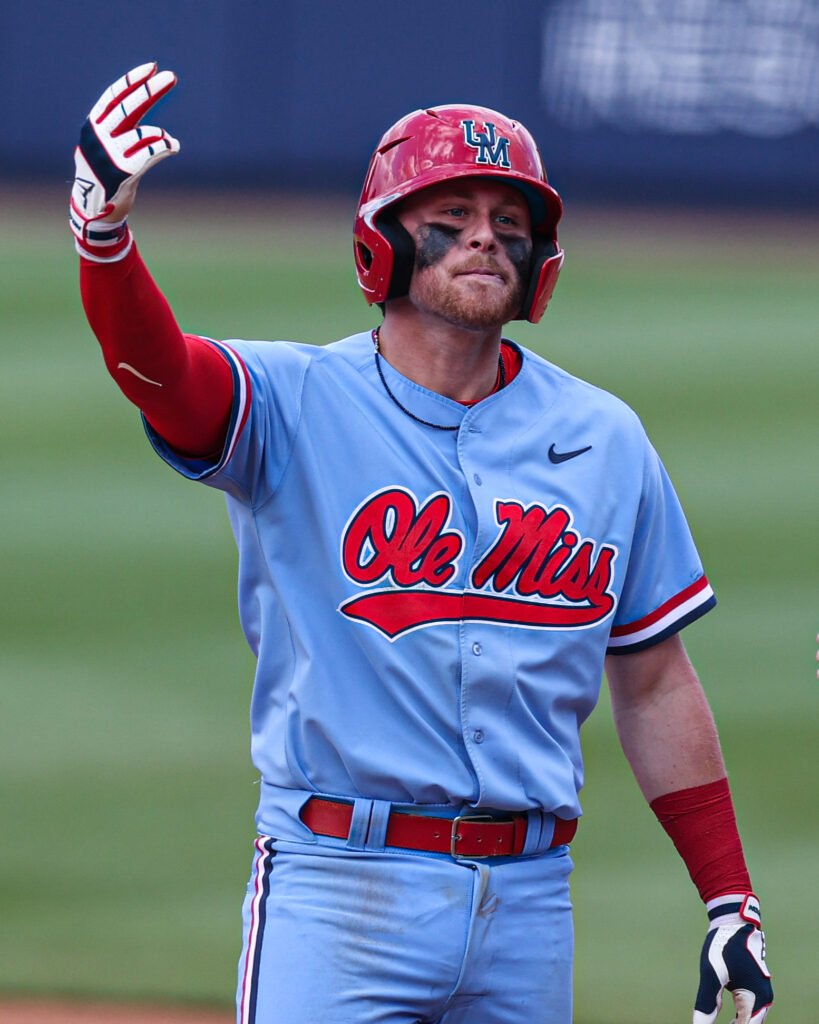 SEC Baseball on X: Speaking of the Ole Miss powder blue I think