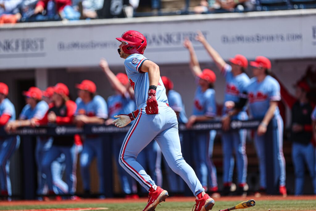 SEC Baseball on X: Speaking of the Ole Miss powder blue I think