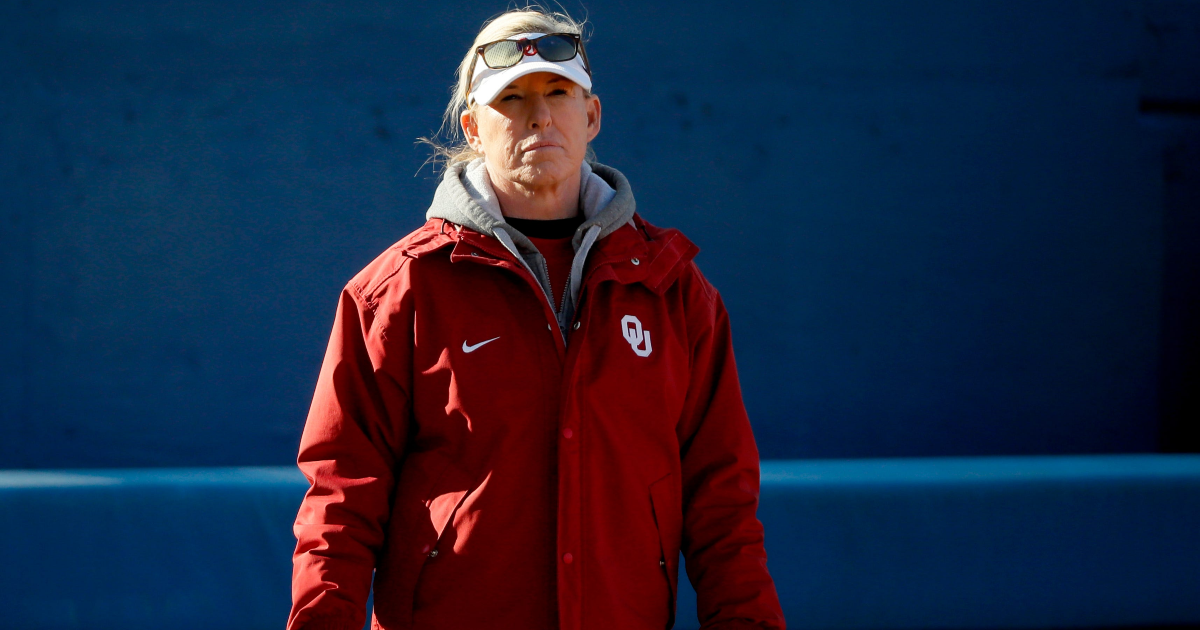 Patty Gasso hints at wanting to play softball in Oklahoma’s football stadium