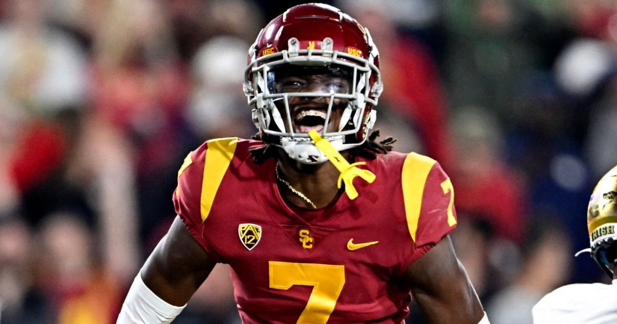 Calen Bullock explains the value of having a year in USC's system under ...