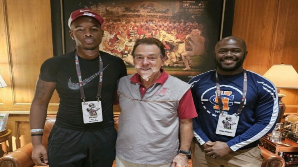 Alabama visit Zion Grady