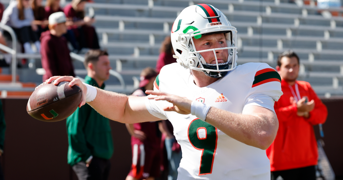 Tyler Van Dyke reveals what he likes about new-look Miami offense