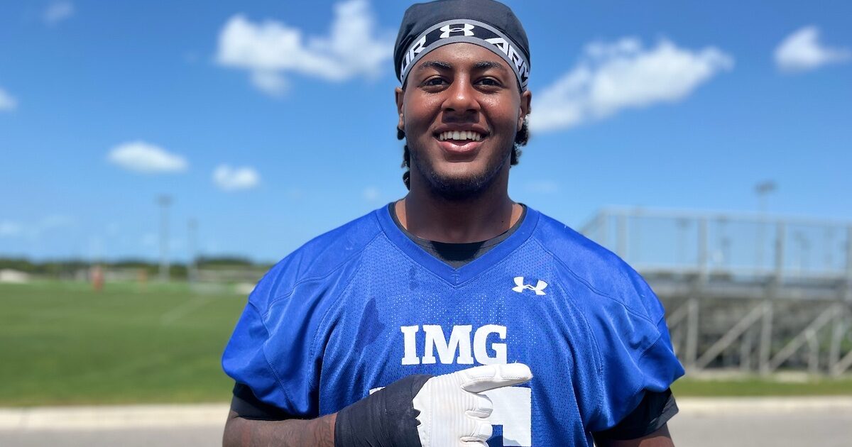 Elite OT Jordan Seaton previews fall visits, schools of interest