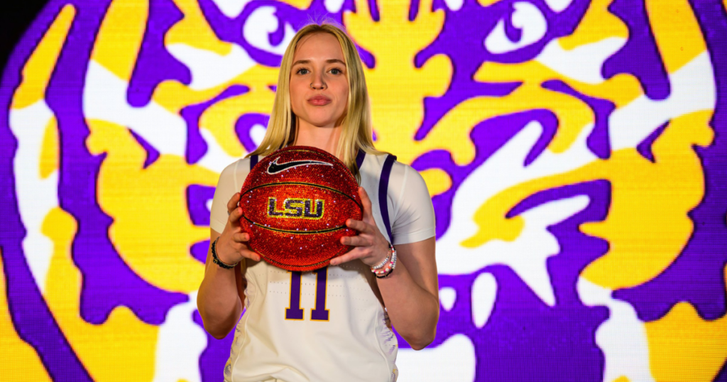 Hailey Van Lith-LSU Tigers-LSU Basketball-Adidas-Nike-NIL