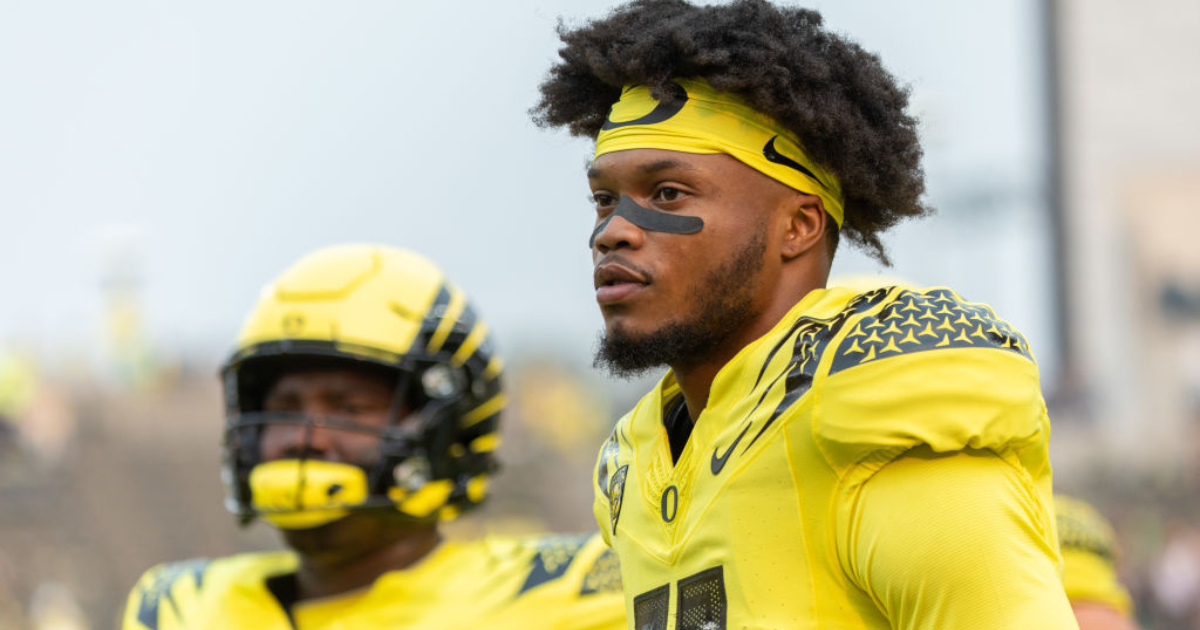 Oregon WR Troy Franklin projected as first-round pick in multiple 2024 NFL mock drafts