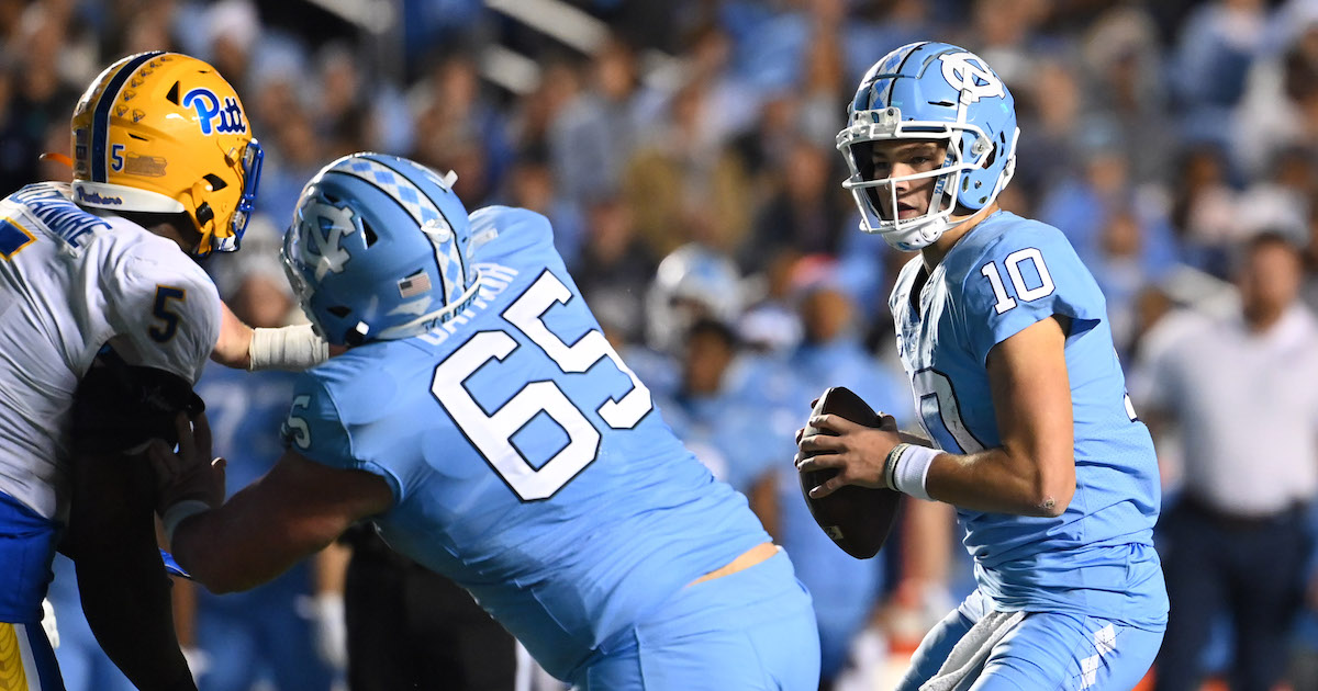 UNC OL Corey Gaynor discusses reason for 2023 return, motivation